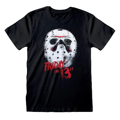 Buy Official Friday The 13th - White Mask T-shirt • 14.99£