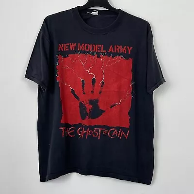 Buy Vintage 1986 New Model Army The Ghost Of Cain 90s Rare Band T-Shirt M • 60£