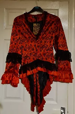 Buy Red And Black Gothic Ladies Jacket • 30£