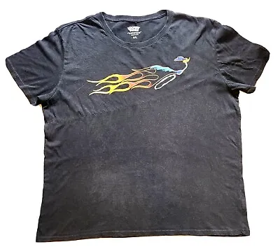 Buy Looney Tunes Road Runner Mens T-Shirt Black Short Sleeve Size 3XL • 16.32£