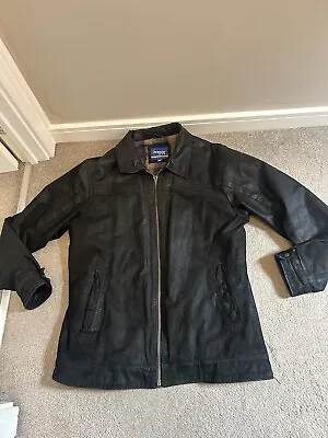 Buy Premier Man Leather Jacket Medium • 18£
