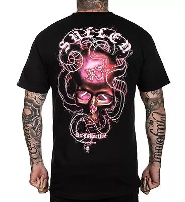 Buy Sullen Clothing Swarbrick Electric Skull Standard T-shirt • 26.99£