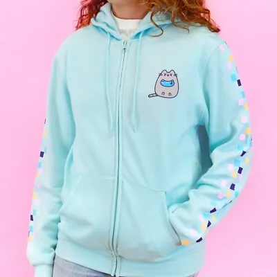 Buy PUSHEEN Exclusive Zip-Up HOODIE Winter Box 2022 Medium New With Tags FREE SHIP • 57.63£