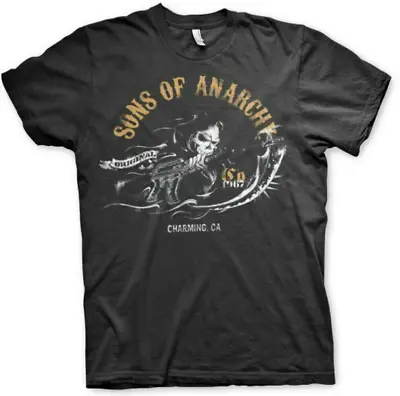 Buy Sons Of Anarchy Charming Official Mens T-Shirt • 15.98£