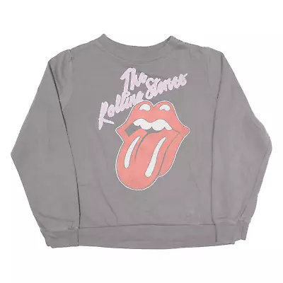 Buy THE ROLLING STONES Sweatshirt Grey Girls M • 9.99£