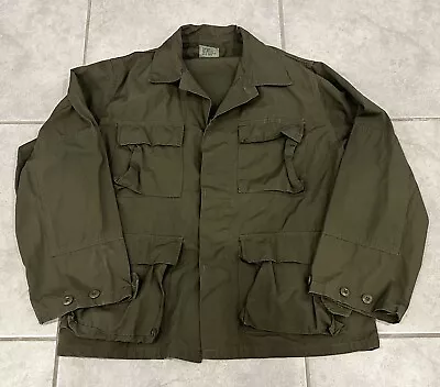 Buy Military Men's BDU Ripstop Jacket Olive Green Medium Regular OD Coat USA • 23.67£