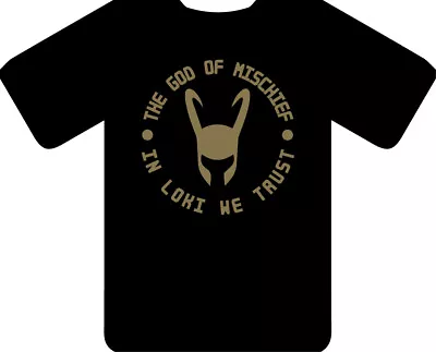 Buy God Of Mischief T-Shirt - Inspired By Loki  • 15.99£