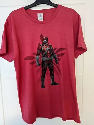Buy Marvel Red Guardian Black Widow T Shirt Large Disney  • 3£