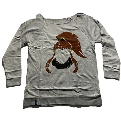 Buy Women’s Brigitte Overwatch Logo Long Sleeve T-Shirt Size Small • 15.22£