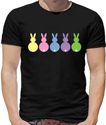 Buy Multi Colour Easter Bunny's Mens T-Shirt - Rabbit - Eggs - Good Friday - Lent • 13.95£