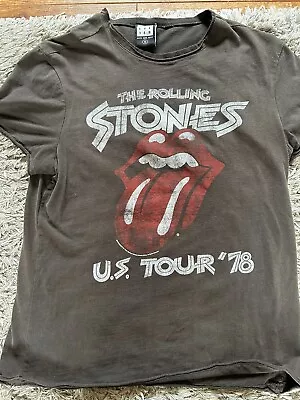 Buy Amplified Clothing Rolling Stones Vintage Rock T-Shirt S Small Men’s Madeworn • 4.99£
