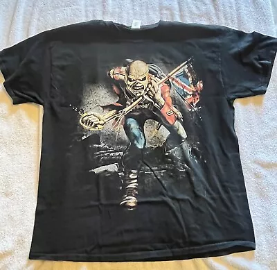 Buy Iron Maiden T Shirt Vintage XL The Trooper Double Sided Rare • 14.99£