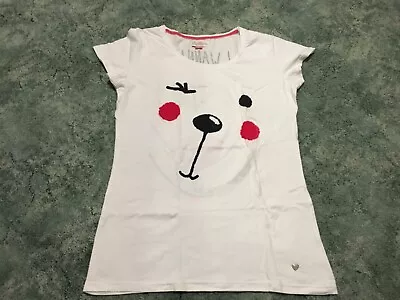 Buy Chillin White Bear Face “I Wanna Hug You” T-shirt, Size XL, New • 4.34£