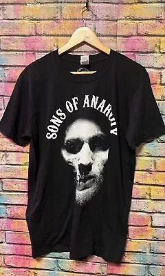 Buy Gildan Sons Of Anarchy Shirt Mens Medium Black Softstyle Cotton Crew Neck Large • 18£