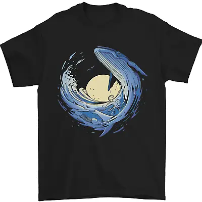 Buy Ocean Whale & Octopus Mens T-Shirt 100% Cotton • 10.48£