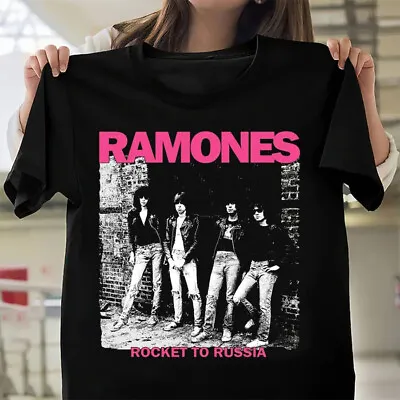 Buy Ramones Rocket To Russia Unisex T-Shirt, Vintage Rock Band Shirts Ramones • 19.27£