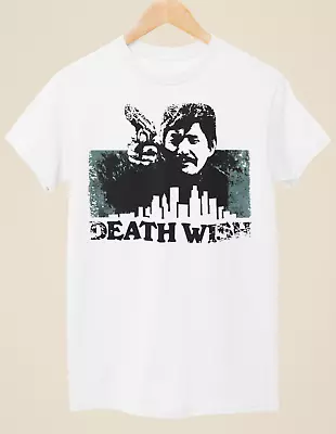 Buy Death Wish - Movie Poster Inspired Unisex White T-Shirt • 14.99£