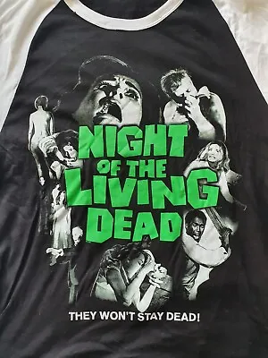 Buy Night Of The Living Dead Shirt Large • 20£