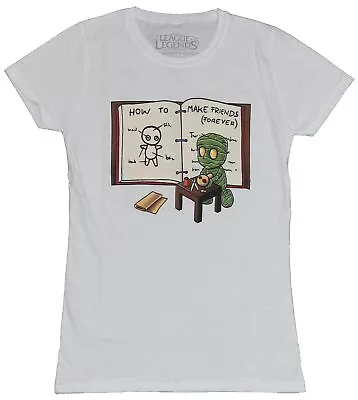 Buy League Of Legends Girls Juniors T-Shirt - Mummy How To Make Friends Forever • 10.22£