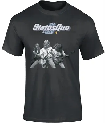 Buy Status Quo – Story - T Shirt – Brand New – Sizes S – 5xl • 14.99£