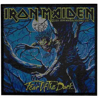 Buy Iron Maiden Fear Of The Dark Woven Patch Official Heavy Metal Band Merch  • 5.68£