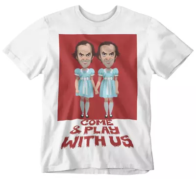 Buy Shining Inspired T-shirt Come Play With Us Horror Halloween Retro Movie Film Tee • 9.99£
