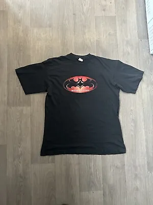 Buy Vintage Batman & Robin Movie T Shirt Xl 97 Og Film Promo • 55£