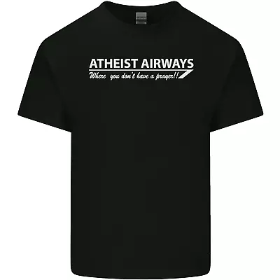 Buy Atheist Airways Funny Atheism Mens Cotton T-Shirt Tee Top • 8.75£