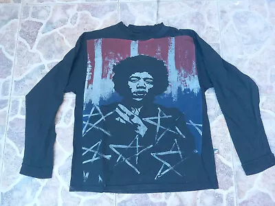 Buy Jimi Hendrix Shirt Long Sleeve 1978 Fender XL Worldwide Free Shipping • 88£