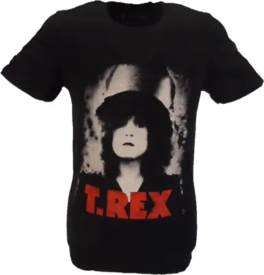 Buy Mens Black Official T Rex Bolan The Slider Shirt • 16.99£