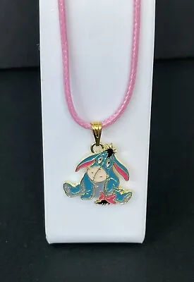 Buy Eeyore Necklace Girls Pink Pendant Winnie The Pooh Childrens Character Jewellery • 4.25£