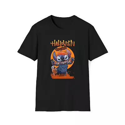 Buy Trick-or-Treat Lilo & Stitch Happy Halloween T Shirt Halloween Presents Gift Top • 11.99£