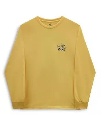 Buy Vans Mens Sesame Street LS T-Shirt / Sun Yellow / RRP £45 • 17£