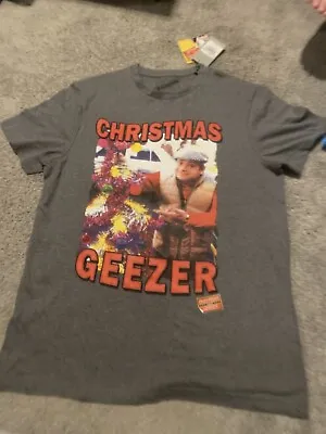 Buy Only Fools & Horses Christmas T-Shirt Geezer Grey TU Medium New With Tags • 10£