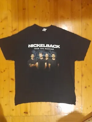 Buy Nickelback 2019 Feed The Machine Album T Shirt Size XL • 36.66£