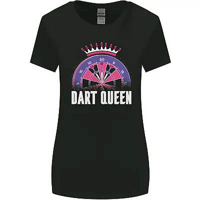 Buy Darts Queen Funny Womens Wider Cut T-Shirt • 8.75£