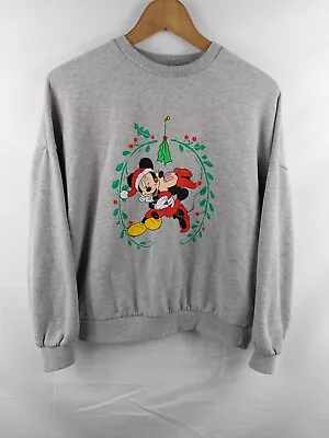 Buy F&F, Disney - Mickey/Mini Mouse, Womens Christmas Jumper Size 6 (165-00036) • 10£