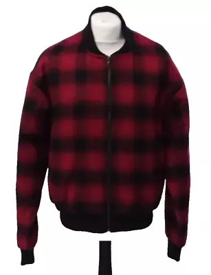 Buy SikSilk Men's Checked Jacket Red & Black - Medium • 22.99£