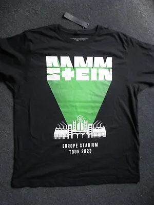 Buy Rammstein-Europe Stadium Tour 2023 T Shirt-Grösse XL-Original Merchandise • 87.76£