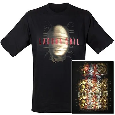 Buy LACUNA COIL - Karmacode Tour - T-Shirt - Größe / Size L - Neu  • 17.40£