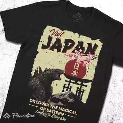 Buy Visit Japan T-Shirt Horror Kaiju King Kong Godzilla Monster Daikaiju Movie E160 • 9.99£