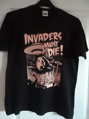Buy The Prodigy -  Invaders Must Die  T-shirt - Black - Size Large • 30£