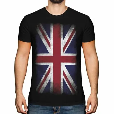 Buy Flag Uk United Unisex Crew Neck Flag Tshirt Union Jack T-Shirt ABSTRACT PRINT • 6.71£