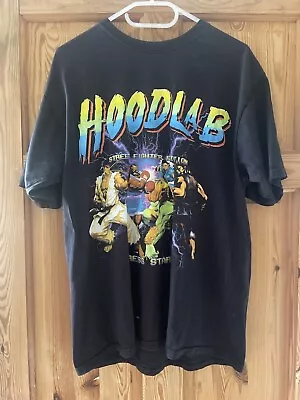 Buy Hood Lab T Shirt Street Fighter Legit Deadstock Rare HOODLAB Original Tee • 55£