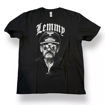 Buy Motorhead Lemmy Printed Band T-Shirt - Size XL - Gildan • 11.99£