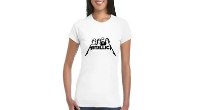 Buy Womens Tshirt - Metallica - Music Lover - Heavy Metal - Gift Idea - Size Medium • 13.99£