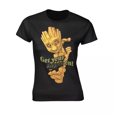 Buy MARVEL GUARDIANS OF THE GALAXY VOL 2 - GROOT - DANCE None T-Shirt, Girlie  Women • 8.22£