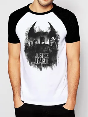 Buy JUSTICE LEAGUE- GROUP & LOGO Official T Shirt Mens Licensed Merch New • 14.95£