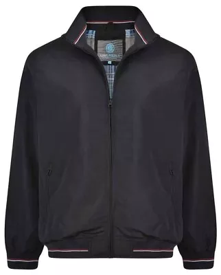 Buy Mens KAM Smart Summer Jacket Coat Big BLACK Size 3XL XXXL • 35.99£