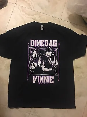 Buy 2024 Official Pantera Tour Shirt Dimebag Darrell Vinnie Paul Abbott 2XL XXL • 86.77£